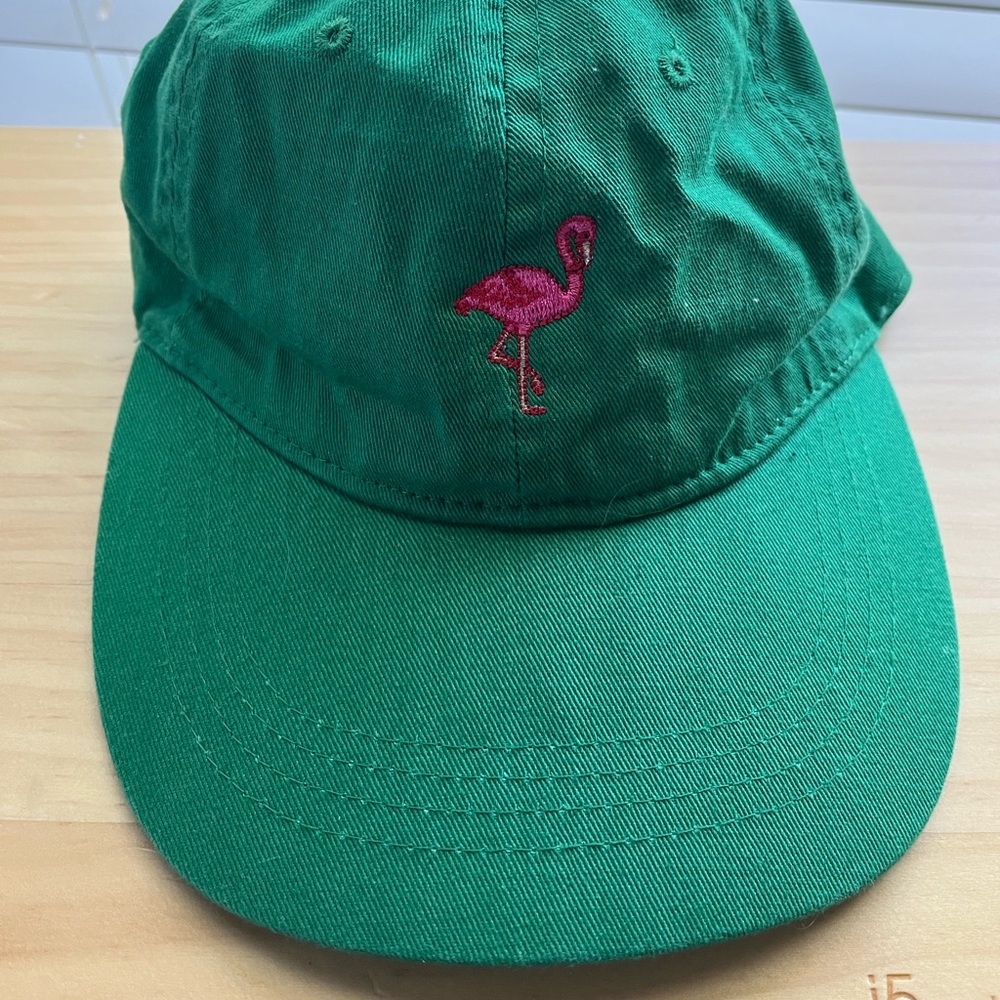 Green Hat - Flamingo